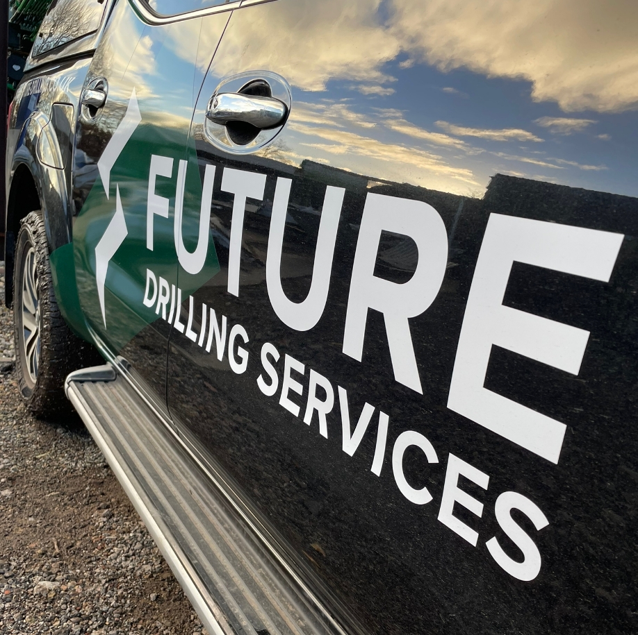 Future Drilling Services Vehicle Signage